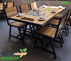 noithatmocstyle.vn-Bàn ghế cafe CF42, bàn ghế nhà hàng đẹp sang trọng, giá tốt