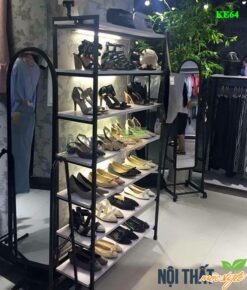 noithatmocstyle.vn-Kệ trang trí KE64 cho shop giầy dép