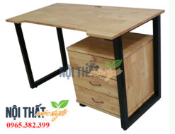 Bàn làm việc giá rẻ BLV12-noithatmocstyle.vn