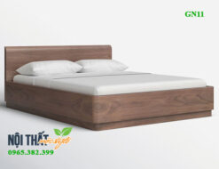 Giường gỗ sồi cao cấp GN11