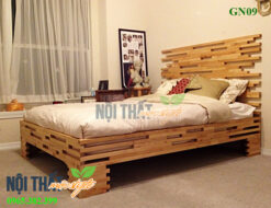 Giường pallet gỗ thông style cá tính, nổi trội