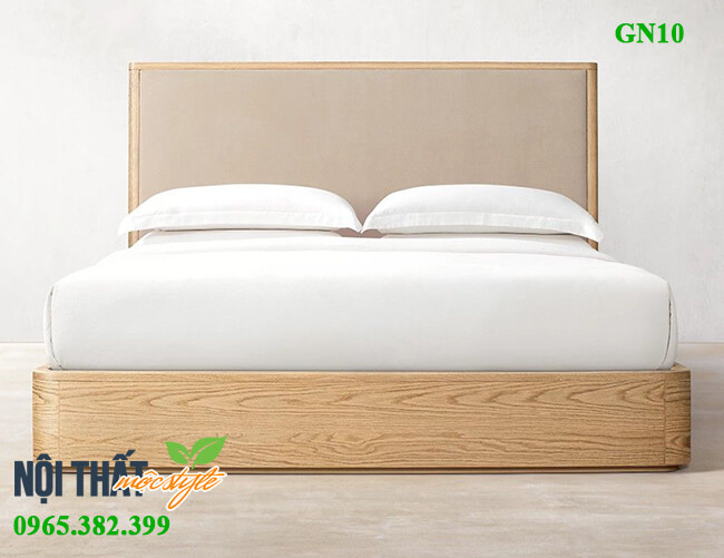 Giường ngủ GN10 đẹp mộc mạc với chất gỗ sồi nga cao cấp Giường ngủ GN10 đẹp mộc mạc với chất gỗ sồi nga cao cấp