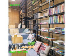 Kệ trang trí KE113 dành riêng cho quán cafe sách