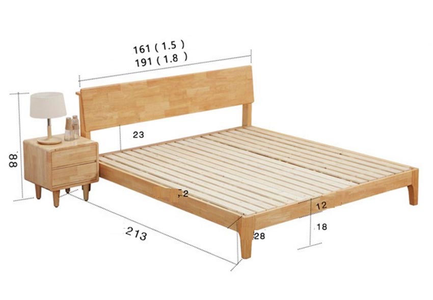 Kích thước giường ngủ tiêu chuẩn, đặt giường theo kích thước