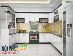 noithatmocstyle.vn-Tủ bếp TB08 cho phòng bếp đẹp hiện đại