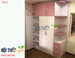 noithatmocstyle.vn-Tủ quần áo TG13 đầy nư tính, tủ gỗ đẹp, giá siêu yêu