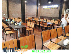 bàn ghế lẩu nướng CF102 đẹp sang trọng, đẳng cấp với giá siêu rẻ
