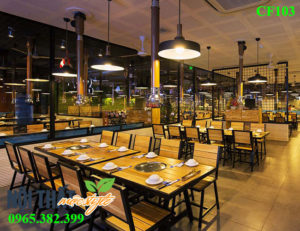 Mua bàn ghế lẩu nướng ở đâu uy tín, chất lượng với giá rẻ nhất Hà Nội?-noithatmocstyle.vn