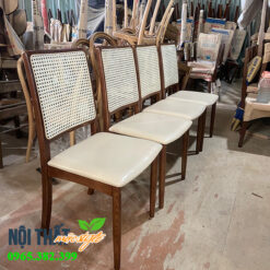 Ghế cafe CF61 được sản xuất tại xưởng Nội thất Mộc Style