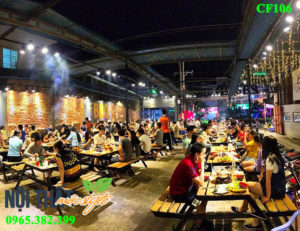 10 mẫu bàn ghế quán lẩu nướng rẻ, đẹp, hút khách