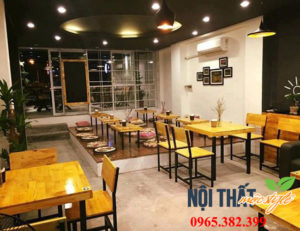 Top 5 Bàn ghế chân sắt cho quán cafe