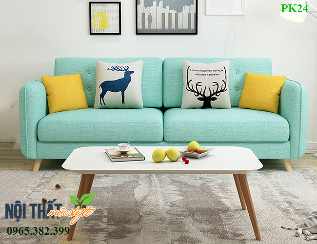 Màu xanh rớt ngọc luôn luôn là lựa lựa chọn khéo léo Lúc bạn thích dò thám mua sắm sofa phòng tiếp khách thực hiện sáng sủa ko gian