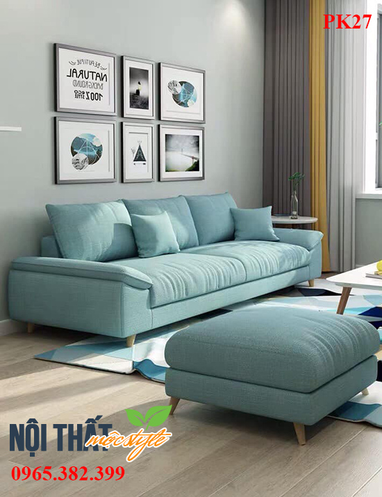 Trẻ trung, hiện đại, nổi bật và tinh tế là điều bạn có thể tìm được ở mẫu sofa phòng khách PK27