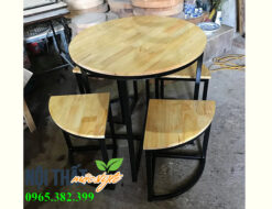 Bàn ghế cafe CF77 thiết kế độc đáo, giá tốt nhất tại Nội thất Mộc Style