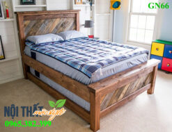 Giường ngủ Gn66 đẹp, sáng tạo, giá tốt nhất cho gia đình, các bạn ở ghép