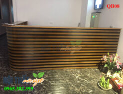 quầy bar cafe QB08 đẹp tinh tế tới từng chi tiết , giá rẻ nhất tại Mộc Style