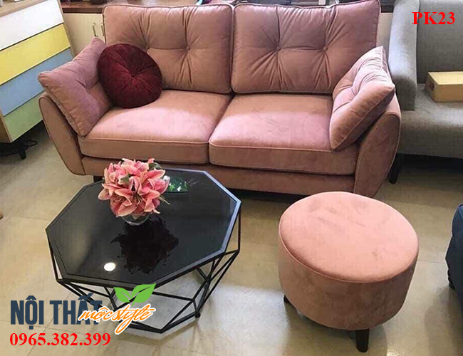Sofa phòng tiếp khách giá cực mềm PK23