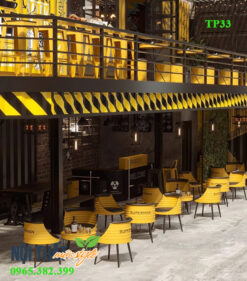 thiết kế quán bar, pub ấn tượng từ thùng phi