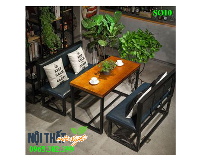 Bàn ghế Sofa cafe phong cách Retro:
Phong cách Retro đang là xu hướng đối với quán cafe vào năm 2024 và bộ sưu tập bàn ghế sofa của chúng tôi đảm bảo sẽ bắt kịp xu hướng này. Với những chiếc ghế độc đáo, màu sắc đa dạng và họa tiết độc đáo, chắc chắn sẽ làm cho khách hàng của bạn muốn quay lại quán cafe nhiều hơn. Hãy truy cập vào hình ảnh để xem chi tiết về sản phẩm.