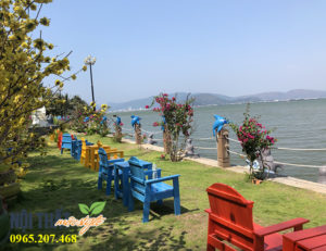 Dự án bàn ghế bãi biển Quy Nhơn đẹp