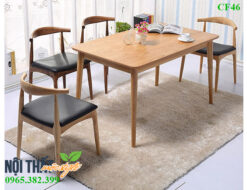 Bàn ghế ăn cao cấp Bull chair khẳng định chất lượng cuộc sống của bạn