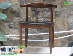 Ghế gỗ cafe CF46-ghế bull thiết kế cao cấp tại Hà Nội