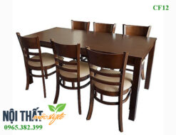 Bàn ghế nhà hàng giá rẻ-Bàn ghế cabin CF12