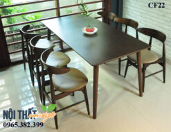 Bàn ghế nhà hàng Lunar CF22
