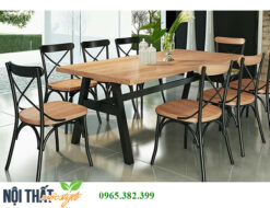 gợi ý cực hay cho bàn ghế nhà hàng từ ghế chữ X mã Cf41