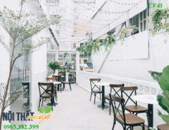 TK Quán cafe đẹp ấn tượng nhờ thiết kế siêu xinh của bộ bàn ghế cafe CF41