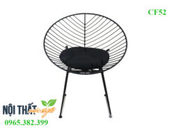 Ghế cafe sắt hình nón CF52 đẹp tinh tế và khoẻ khoắn