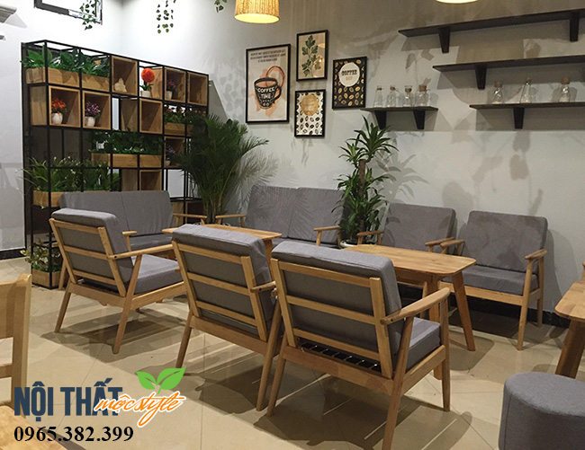 Quán cafe đẹp Long Biên với khu sofa cafe thoải mái-Nội thất Mộc Style Quán cafe đẹp Long Biên với khu sofa cafe thoải mái-Nội thất Mộc Style
