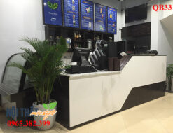 quầy bar cafe đẹp QB33 giúp không gian của bạn ấn tượng gấp bội trong mắt thực khách