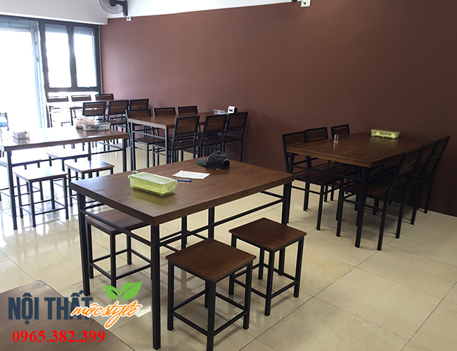 Bàn ghế quán giá tại xưởng sản xuất Nội thất Mộc STyle cho bạn tham khảo Bàn ghế quán giá tại xưởng sản xuất Nội thất Mộc STyle cho bạn tham khảo