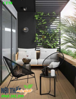 Ghế thư giãn để ban công CF58, điểm nhấn không gian của bạn