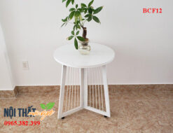 Bàn cafe BCF12 đẹp hiện đại, thiết kế thanh lịch cho quán cafe, trà sữa