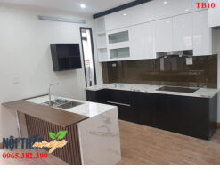 Tủ bếp TB10, tủ bếp kịch trần đẹp sang trọng và đẳng cấp