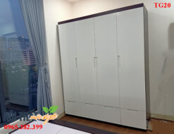 Tủ gỗ TG20 đẹp hiện đại, giá xuất xưởng tốt nhất tại Nội thất Mộc Style