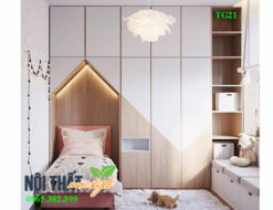Tủ quần áo TG21 - Tủ quần áo liền giường xinh xắn