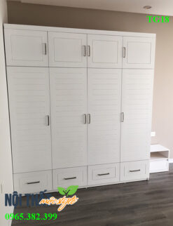 Tủ quần áo gỗ thông TG18