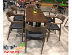 Bàn ghế cafe hiroshima CF62 dùng cho không gian nhà hàng sang trọng