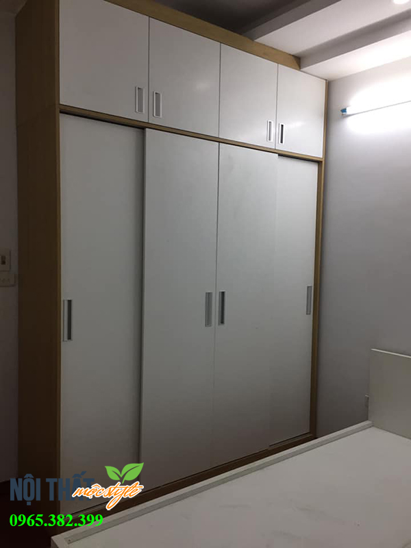 Tủ quần áo kịch trần cho chung cư mini Tủ quần áo kịch trần cho chung cư mini