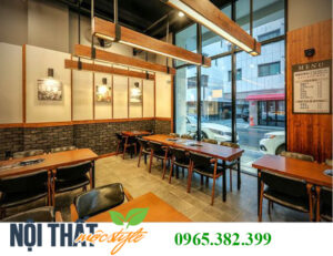 Bàn ghế nhà hàng hiện đại