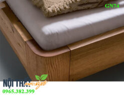 Từng chi tiết nhỏ như góc giường ngủ GN74 đều được Mộc chau chuốt, chỉn chu