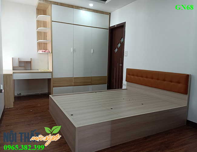 Mẫu tủ quần áo kịch trần được tích hợp thêm kệ trang trí vô cùng hiện đại và công năng Mẫu tủ quần áo kịch trần được tích hợp thêm kệ trang trí vô cùng hiện đại và công năng