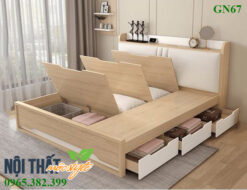 Giường ngủ thông minh GN67 hơn cả 1 kho chứa đồ tiện lợi