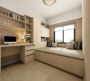 Mẫu phòng ngủ vuông 9m2 đẹp