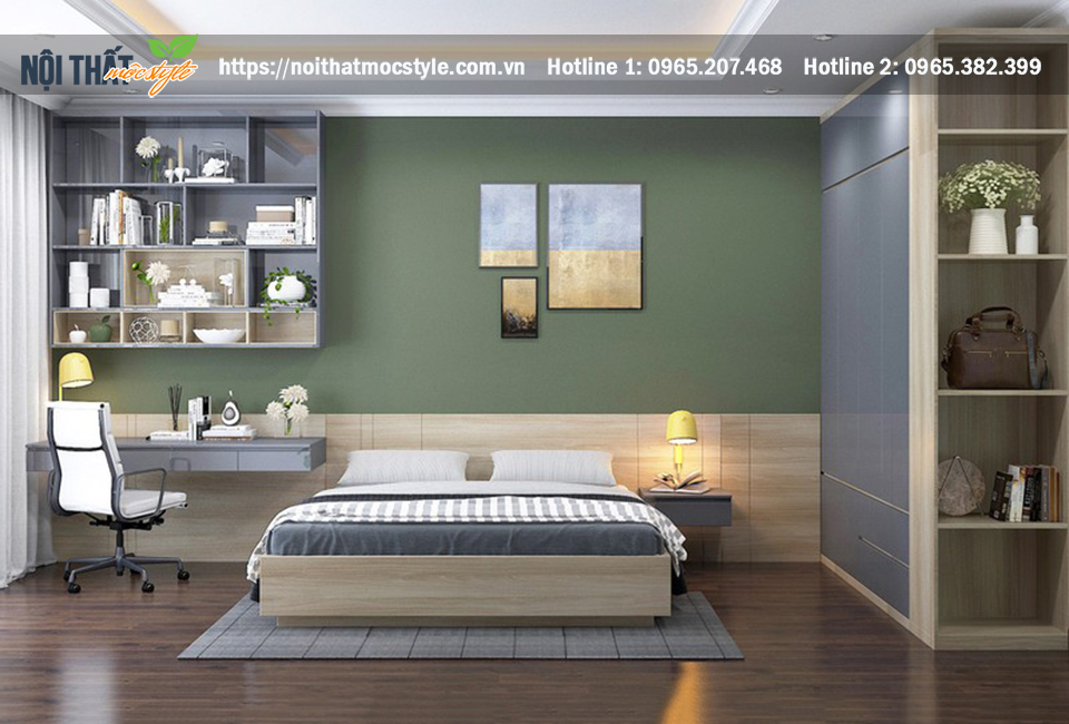 Dành cho những bạn trẻ độc thân hoặc cặp vợ chồng mới cưới, thiết kế phòng ngủ ấn tượng Dành cho những bạn trẻ độc thân hoặc cặp vợ chồng mới cưới, thiết kế phòng ngủ ấn tượng