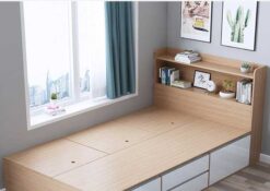 giường đơn 1m2 thông minh