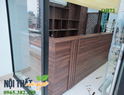 Quầy Bar đẹp được đặt đóng tại Nội thất Mộc style